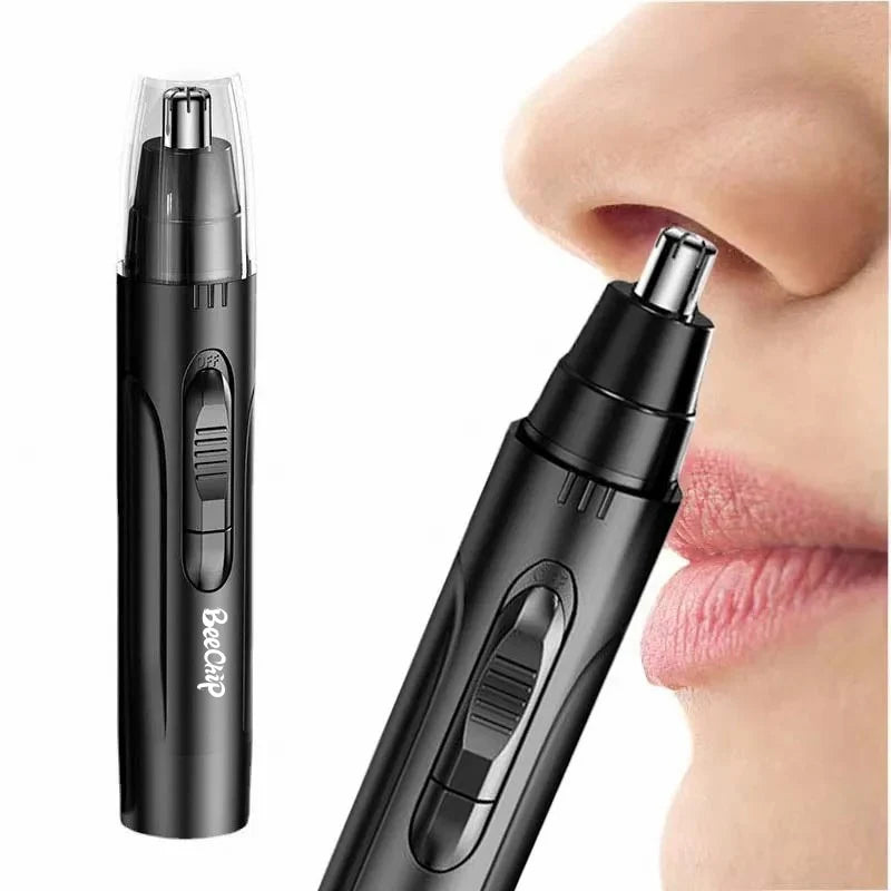 Nose & Ear Trimmer Painless Rechargeable Stainless Steel Blades