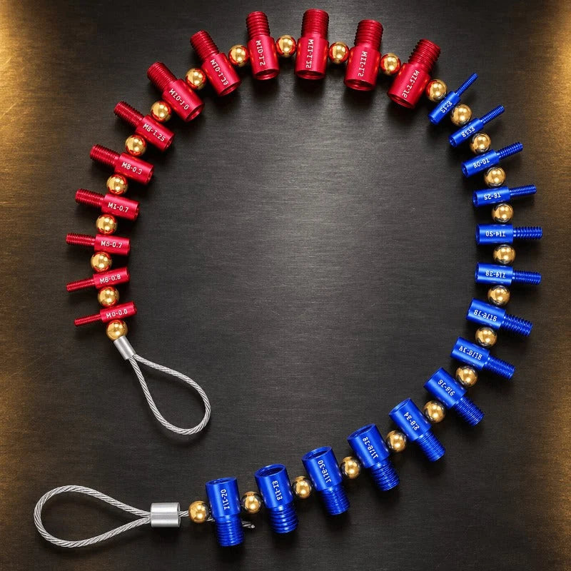 Nut And Bolt Thread Gauge Set Metric & Imperial