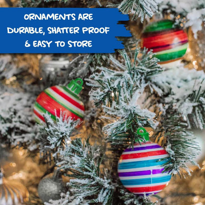 Ornament Decorating Kit Motorized Spinner Lights & Music
