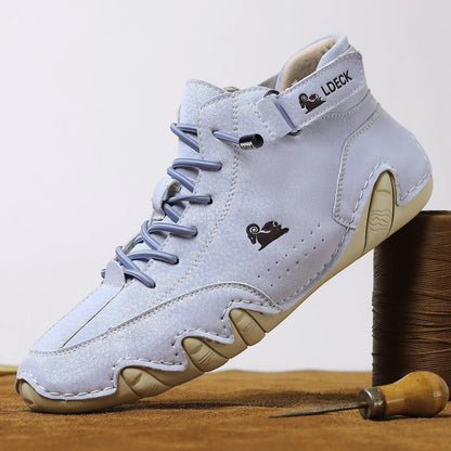 Orthopedic Shoes Waterproof Breathable Leather Upper