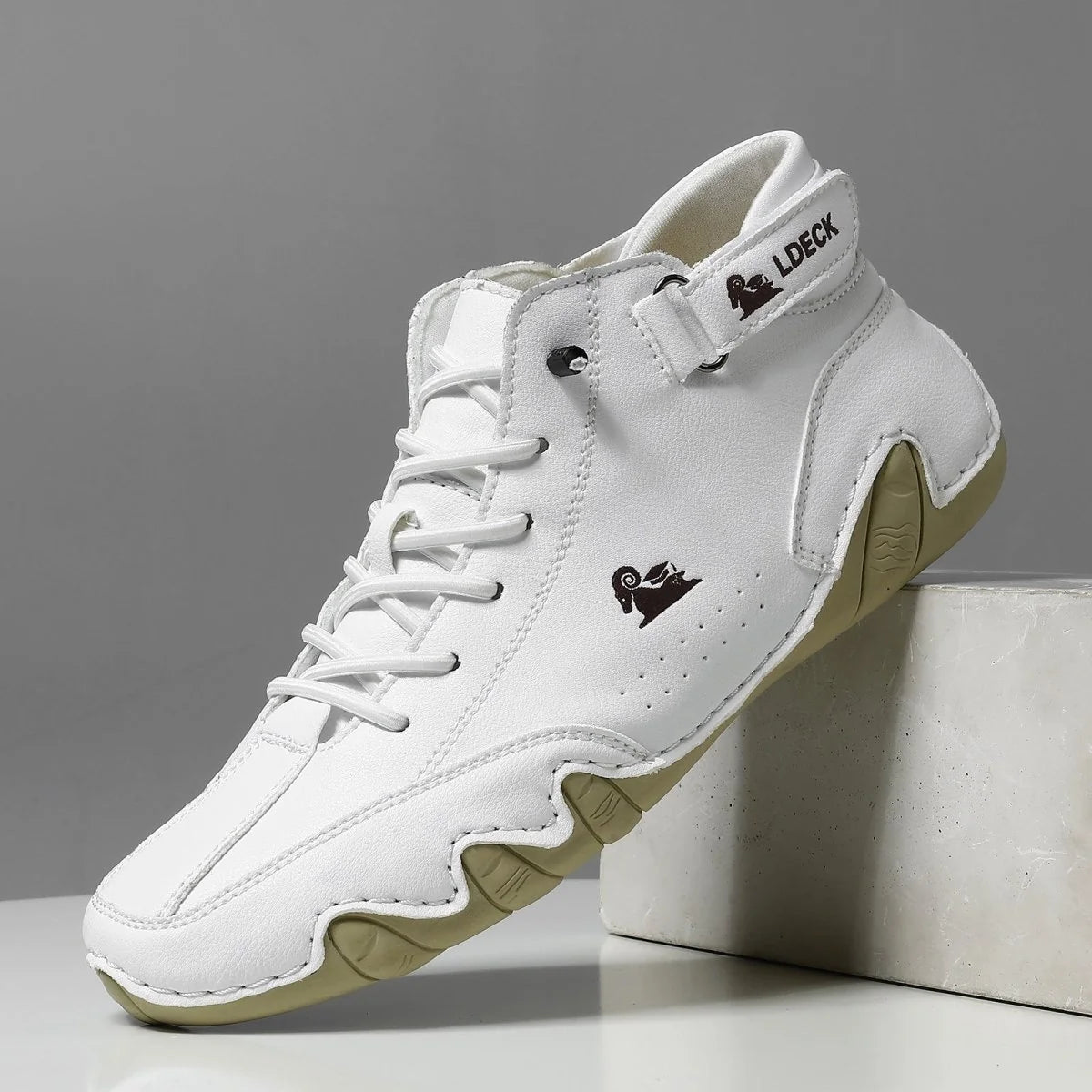 Orthopedic Shoes Waterproof Breathable Leather Upper