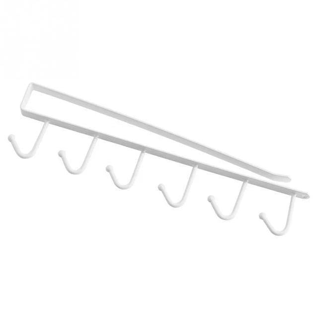 Over-Shelf Storage Rack Steel Clip-On 44 lb Capacity