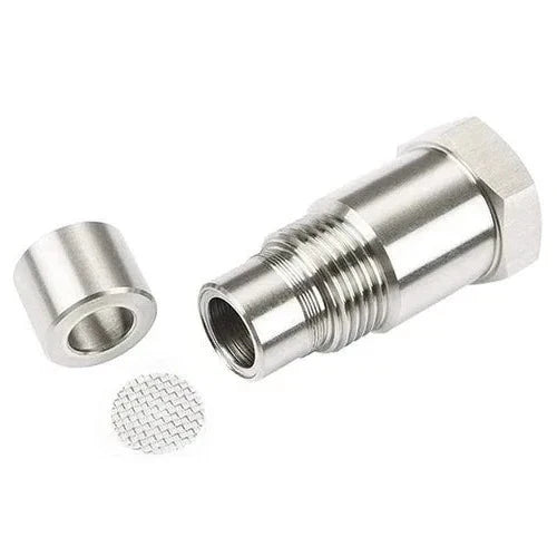 Oxygen Sensor Spacer Adapter Recessed Chamber M18 x 1.5 Thread