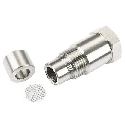 Oxygen Sensor Spacer Adapter Recessed Chamber M18 x 1.5 Thread