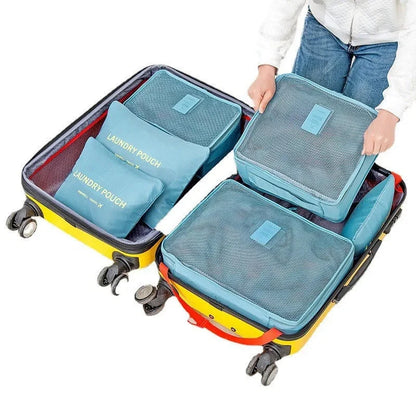 Packing Cube Set Water-Repellent Tear-Resistant Set of 6