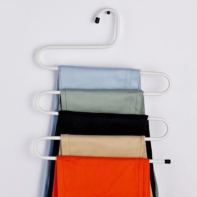 Pants Rack Collapsible 5-Tier Stainless Steel