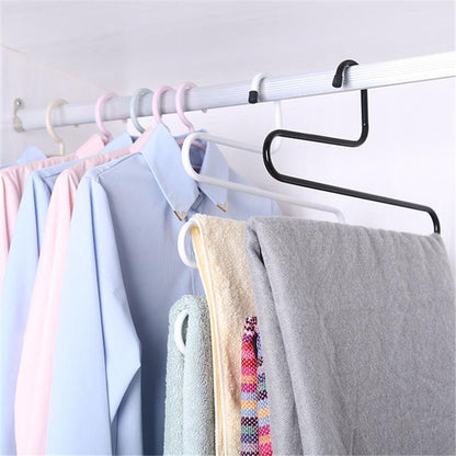Pants Rack Stainless Steel Collapsible 5-Tier