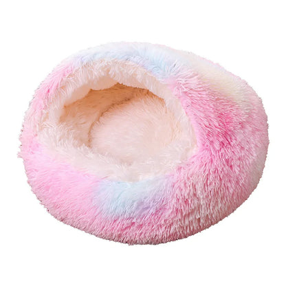 Pet Bed Plush Interior High-Density Foam Support
