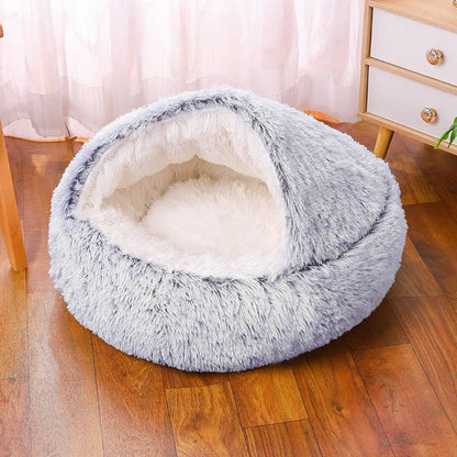Pet Bed Plush Interior High-Density Foam Support