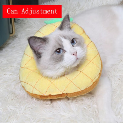 Pet Recovery Collar Soft Cotton Adjustable Washable Fit