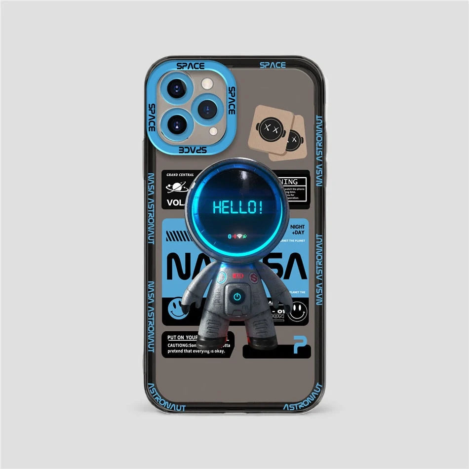 Phone Case Astronaut Design Shockproof TPU Slim Profile