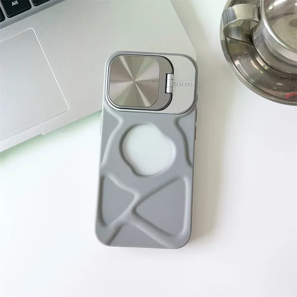 Phone Case Flip Camera Lens Cover Magnetic Accessory Compatible