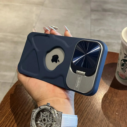 Phone Case Flip Camera Lens Cover Magnetic Accessory Compatible