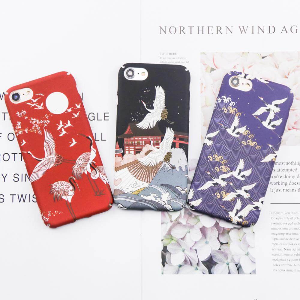 Phone Case Hard Polycarbonate Impact-Resistant Matte Patterned