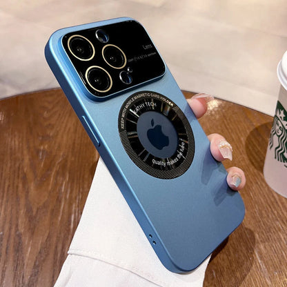 Phone Case Magnetic Charging Compatible Scratch-Resistant Non-Slip Grip