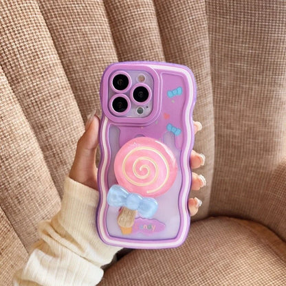Phone Case Raised 3D Heart Shock-Resistant Soft TPU