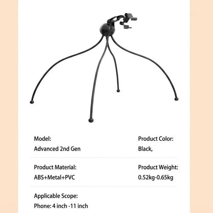 Phone Holder Flexible Legs Adjustable Angle Hands-Free Viewing