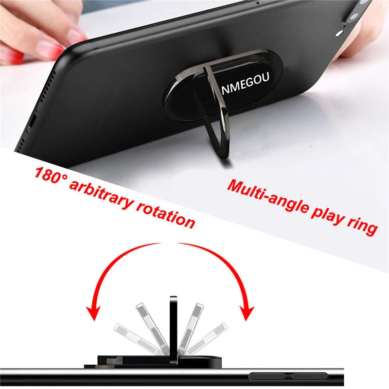 Phone Ring Holder Magnetic Grip & USB-Rechargeable Flameless Lighter