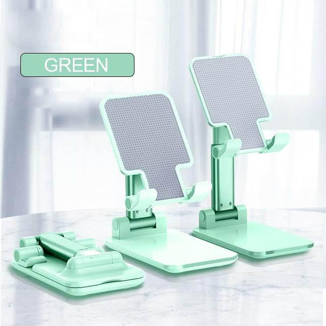 Phone & Tablet Stand Adjustable Height Foldable Metal Design