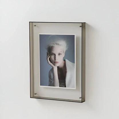 Photo Frame Transparent Floating Desk & Wall Display