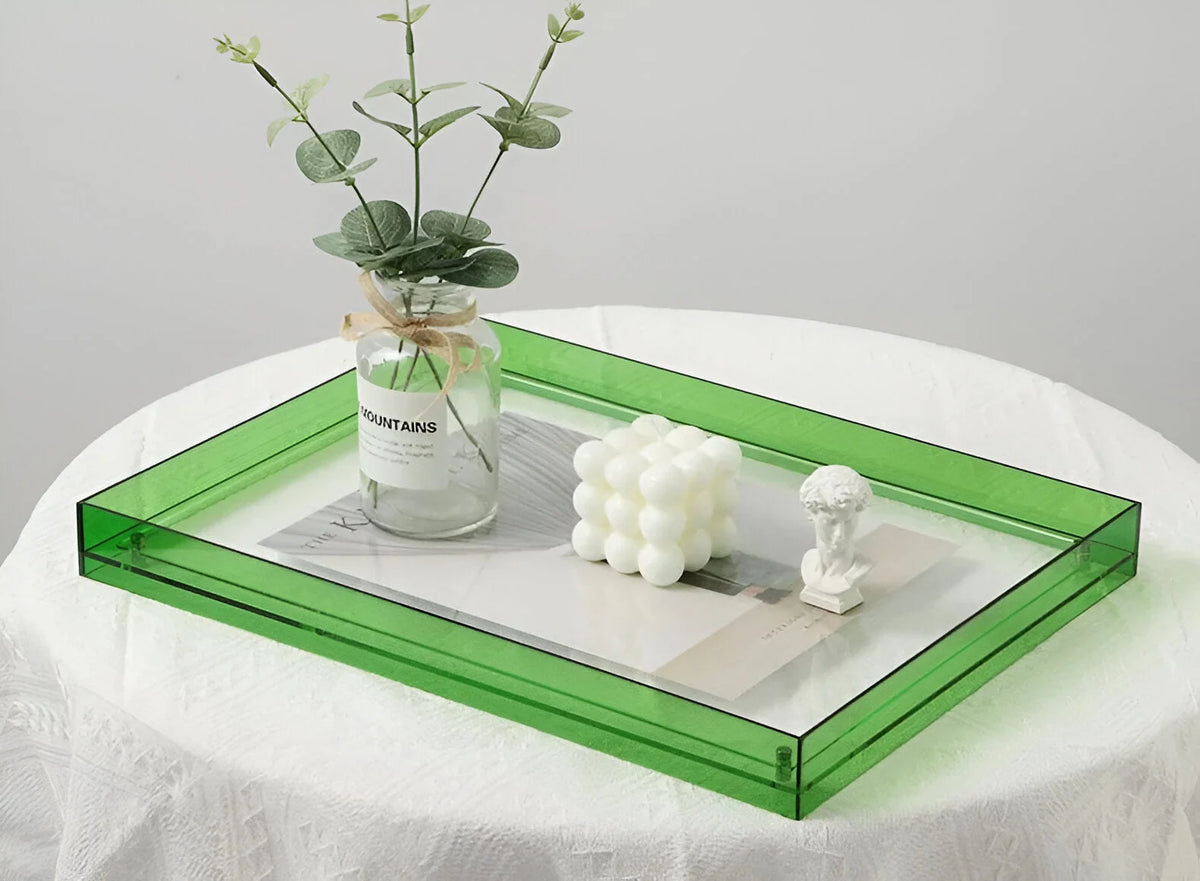 Photo Frame Transparent Floating Desk & Wall Display