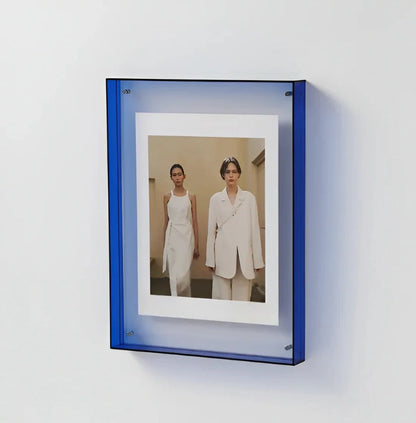 Photo Frame Transparent Floating Desk & Wall Display