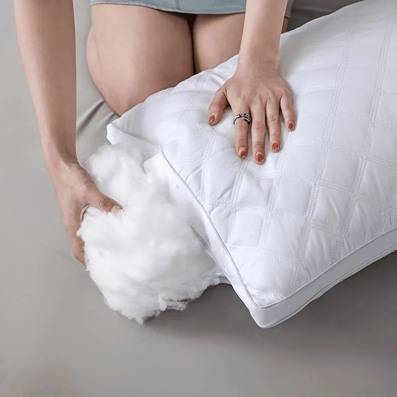 Pillow Set Two Hypoallergenic 3D Microfiber Machine Washable