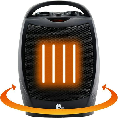 Portable Heater Quiet & Compact 360 Degree Oscillation