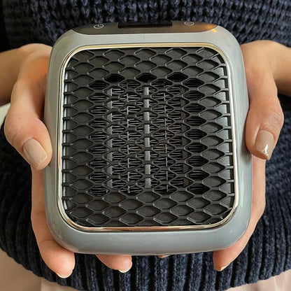 Portable Space Heater Adjustable Timer Quiet Operation Tip-Over Protection