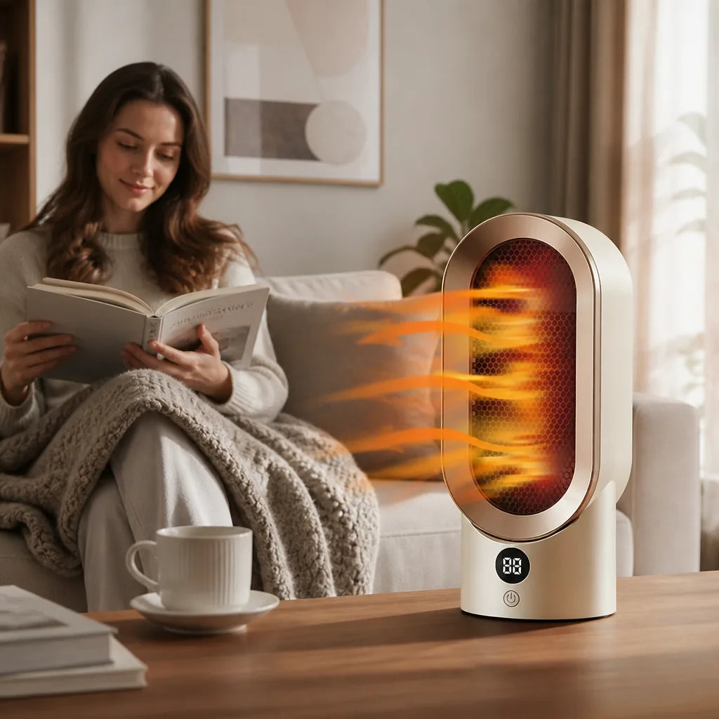 Portable Space Heater Energy-Efficient Quiet