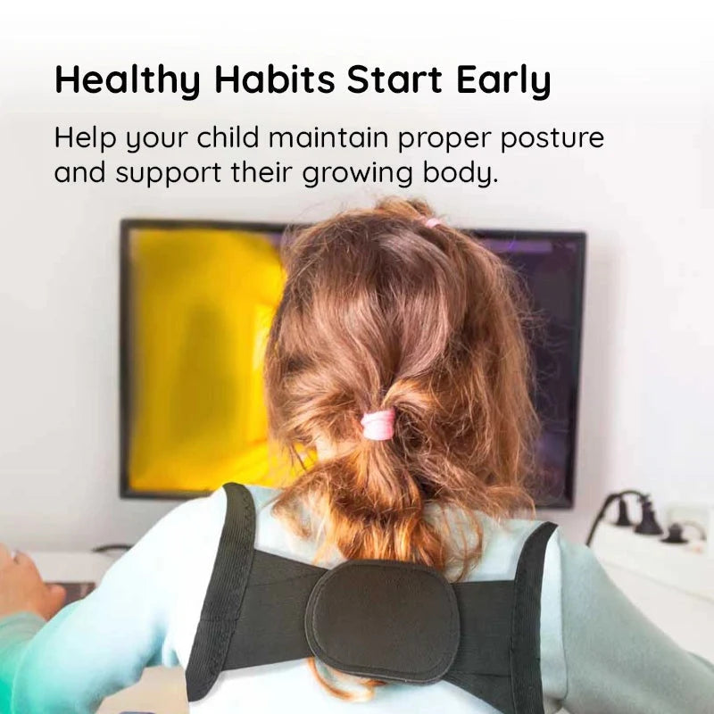 Posture Corrector Adjustable Breathable Under-Clothing Design