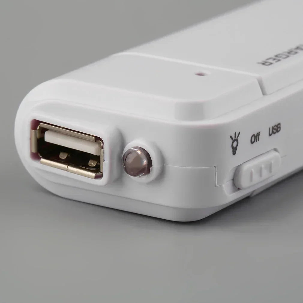 Power Bank Two AA Battery Powered LED Indicator