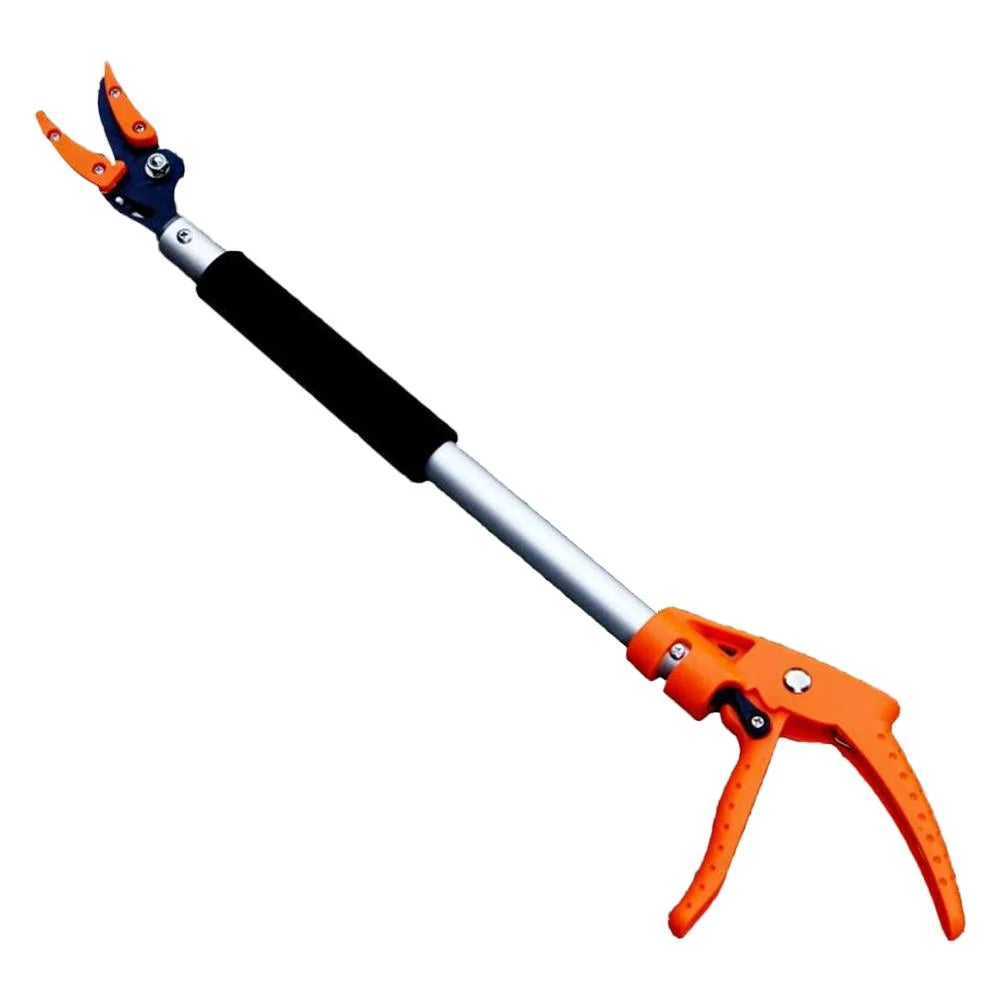 Pruning Shears Telescopic Handle Spring-Assisted Cutting