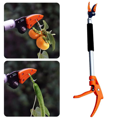 Pruning Shears Telescopic Handle Spring-Assisted Cutting