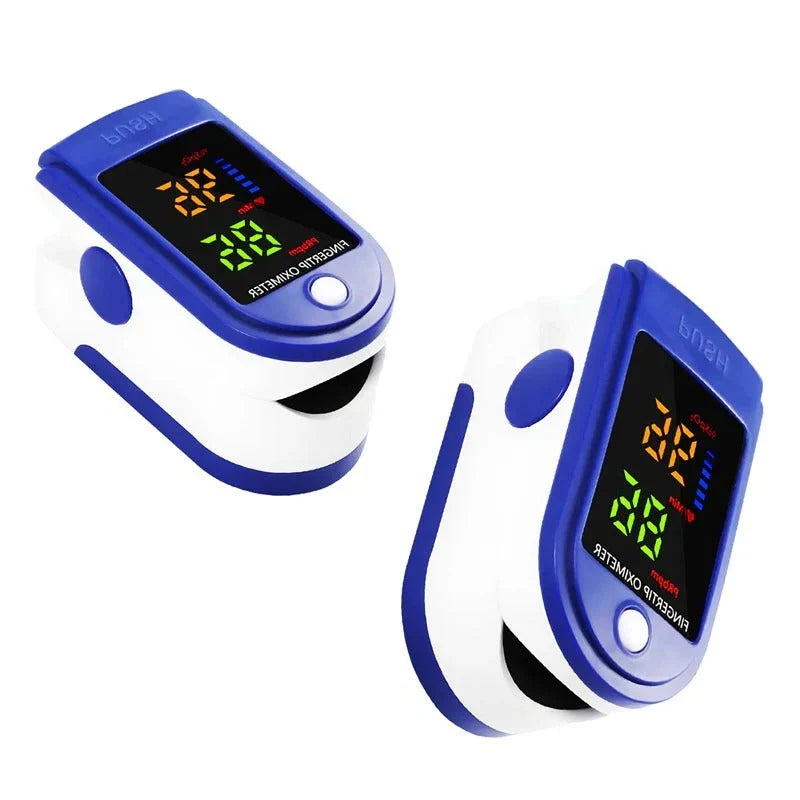 Pulse Oximeter Fingertip Sensor HD LED Display Portable Design