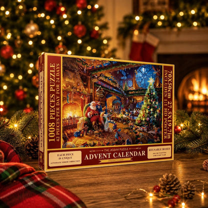 Puzzle Advent Calendar 1008 Pieces Christmas Jigsaw