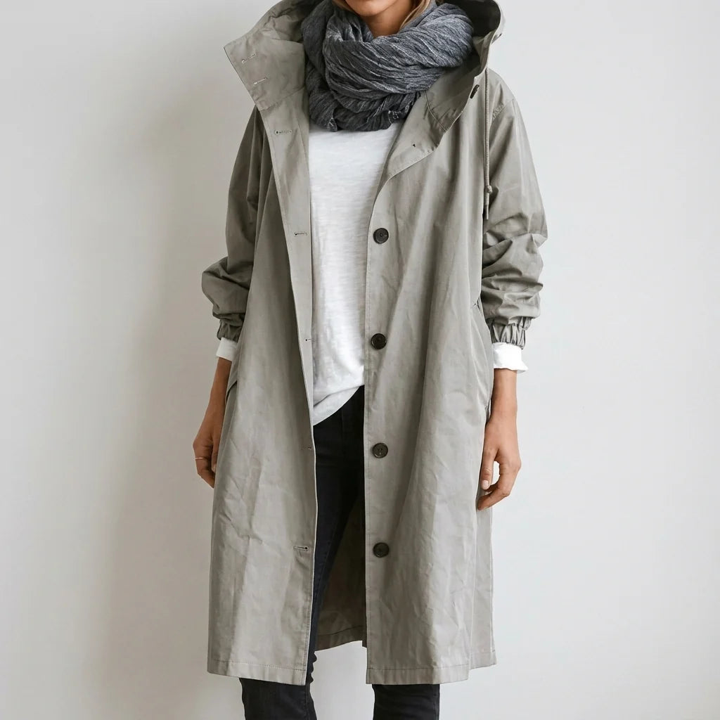 Rain Jacket Ultra-Light Waterproof Cotton Tailored Fit