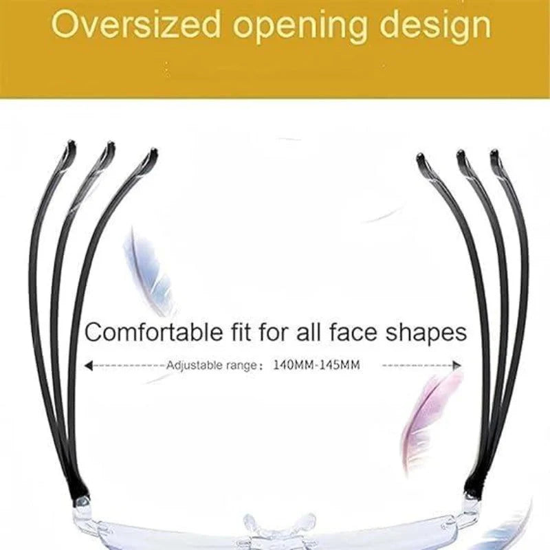 Reading Glasses Auto-Focus Zoom Blue-Light Filtering