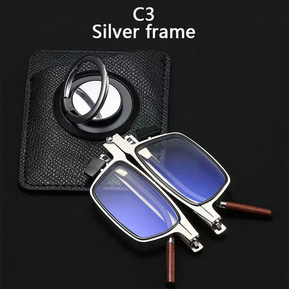 Reading Glasses Foldable Sticky Surface