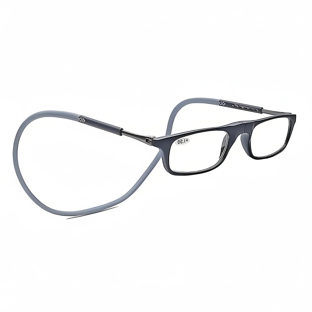 Reading Glasses Magnetic Closure & Neck Cord Ultra-Light