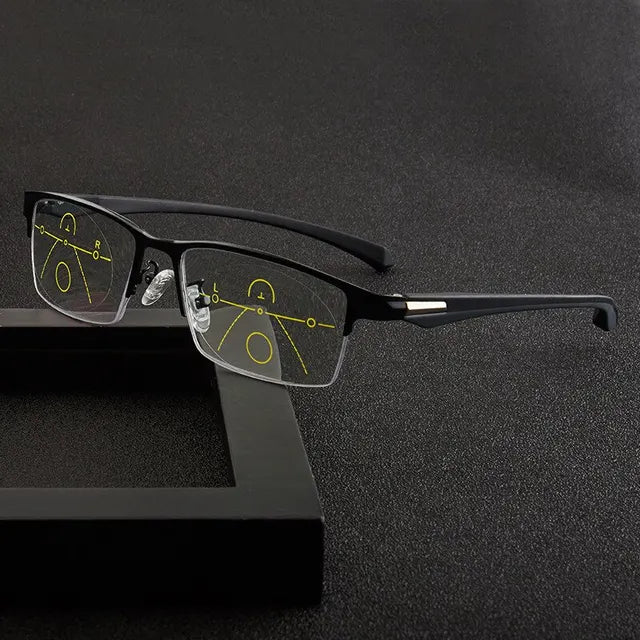 Reading Glasses Multifocal Anti-Blue Light Lightweight Frame