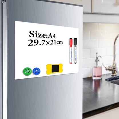 Refrigerator Whiteboard Magnetic Flexible Writable Surface