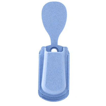 Rice Paddle Anti-Stick Wall-Mounted Storage