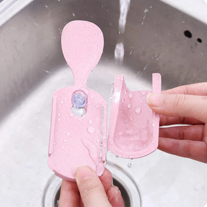 Rice Paddle Anti-Stick Wall-Mounted Storage
