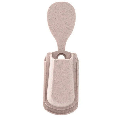 Rice Paddle Anti-Stick Wall-Mounted Storage