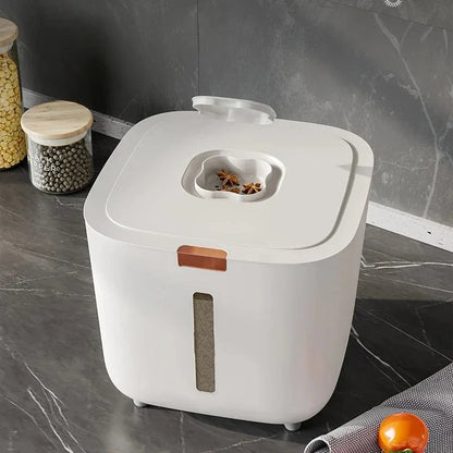 Rice Storage Bin Sealed Flip Lid 11–22 lb Capacity