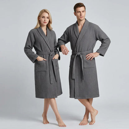 Robe Unisex Cotton Blend Deep Pockets