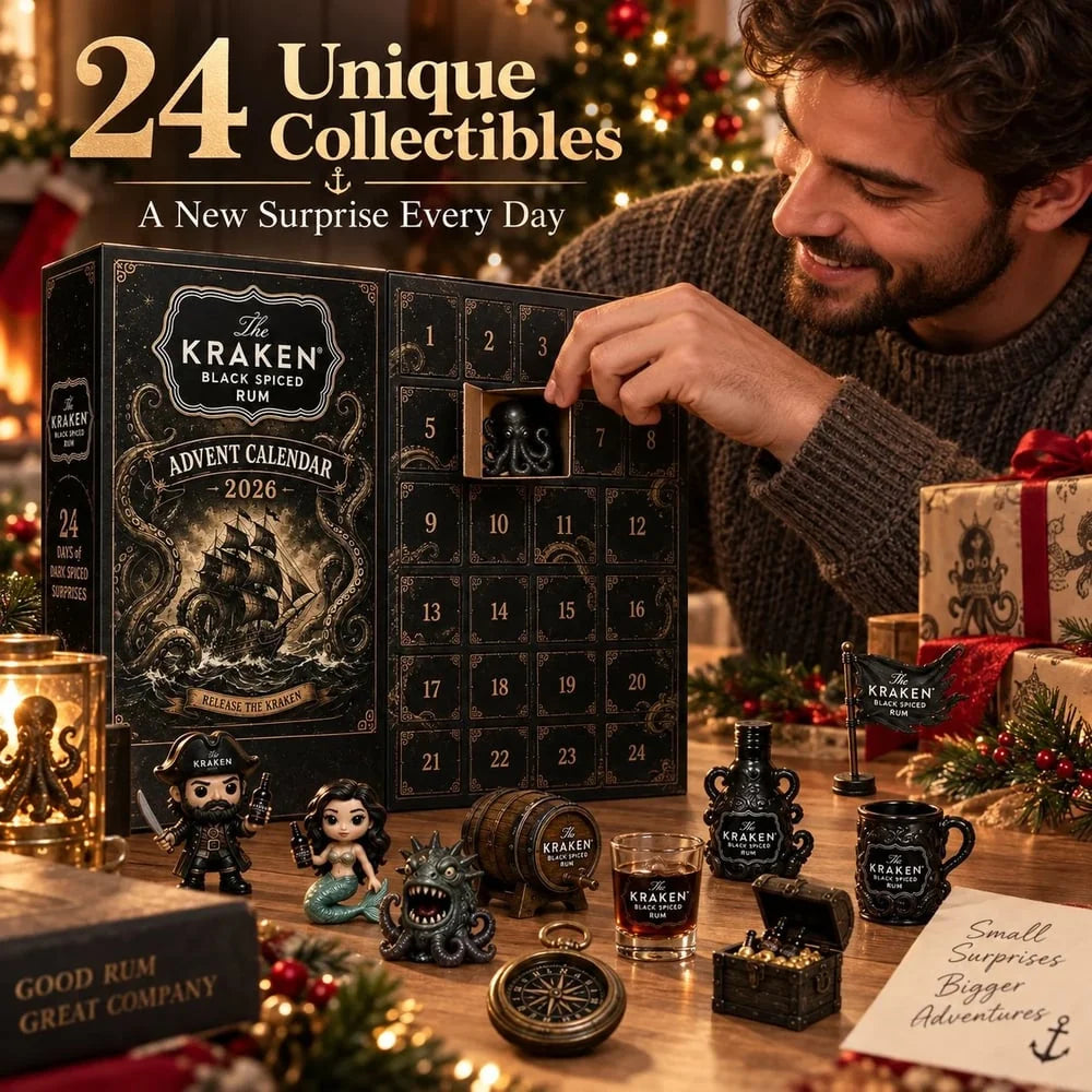 Rum Advent Calendar 24 Mini Bottles Christmas Countdown