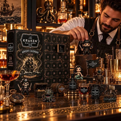 Rum Advent Calendar 24 Mini Bottles Christmas Countdown