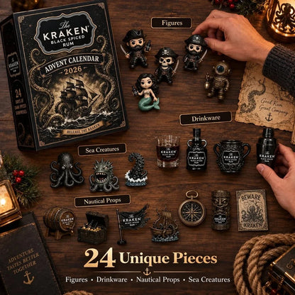 Rum Advent Calendar 24 Mini Bottles Christmas Countdown